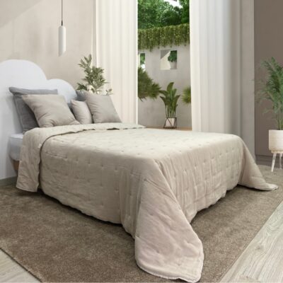 Edredon Bouty com almofadas cheias 2,50X2,60